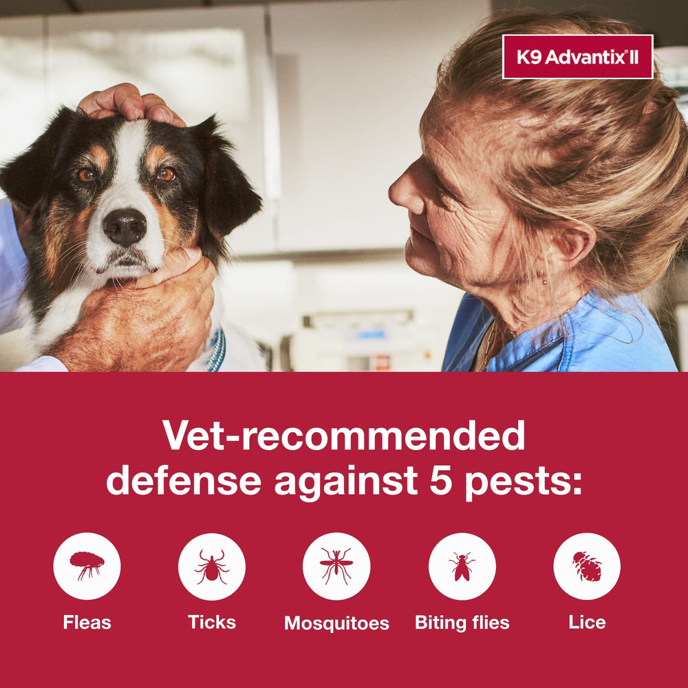 Protección resistente al agua después de 24 horas para K9 Advantix II