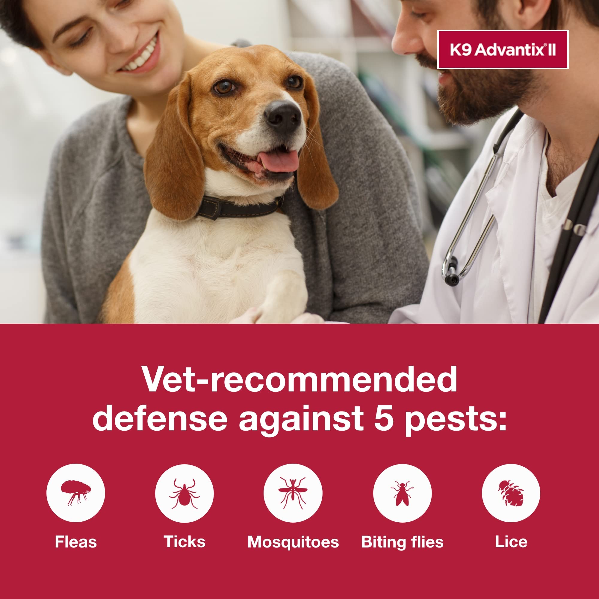 K9 Advantix II: sin fragancia para uso cómodo