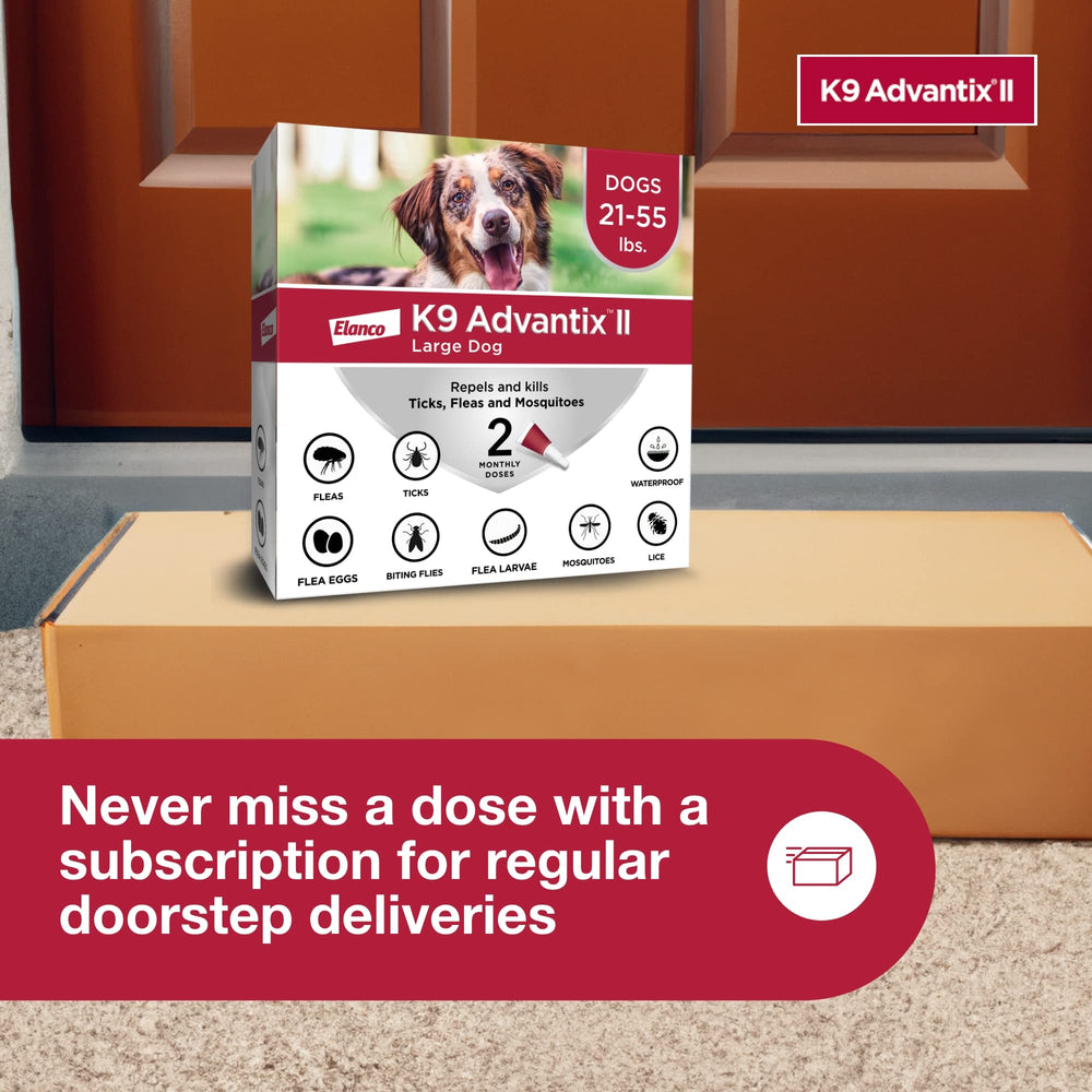 Tratamiento sin receta para perros con K9 Advantix II