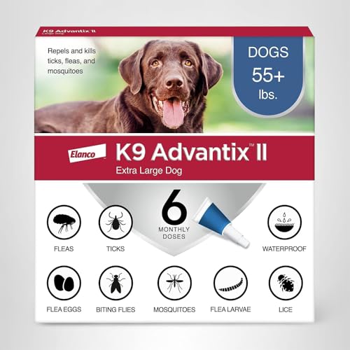 K9 Advantix II XL dosis mensual para perros grandes