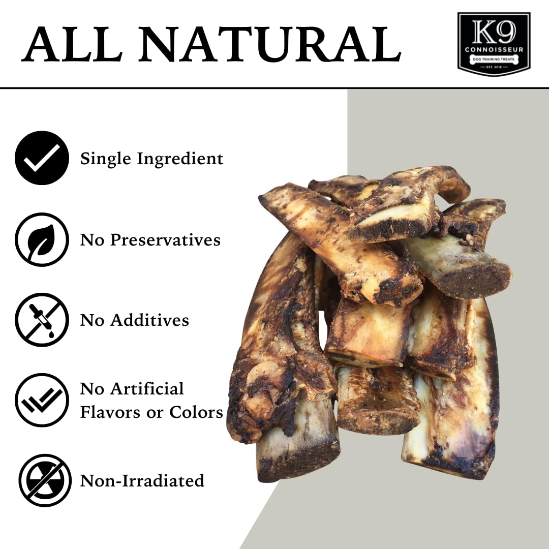 Detalle del tuétano en hueso de res de K9 Connoisseur para sabor natural