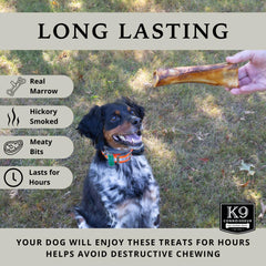 Hueso masticable de larga duracion para perros grandes de K9 Connoisseur