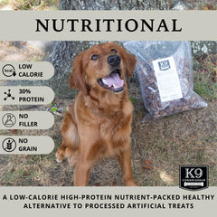 Con glucosamina y condroitina naturalmente presentes para el cuidado de las articulaciones