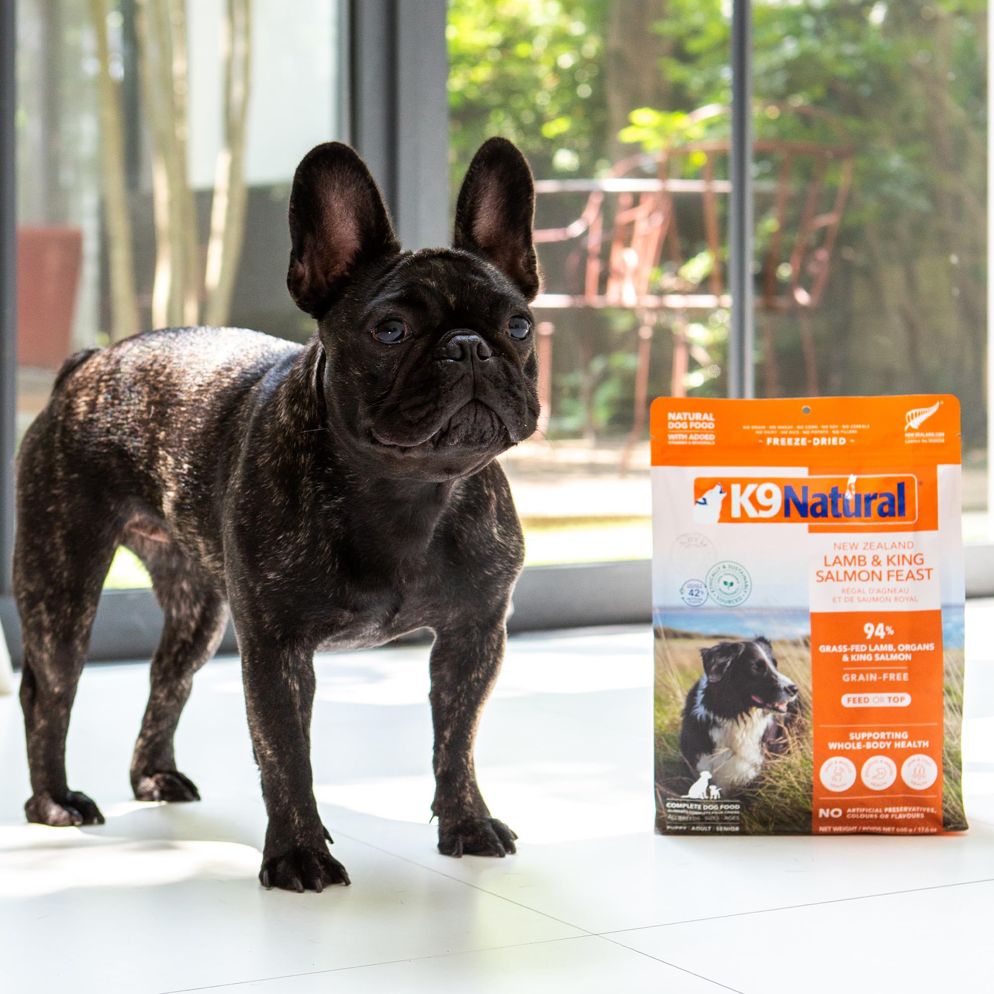 K9 Natural alto contenido de carne, sabor intenso que motiva a comer