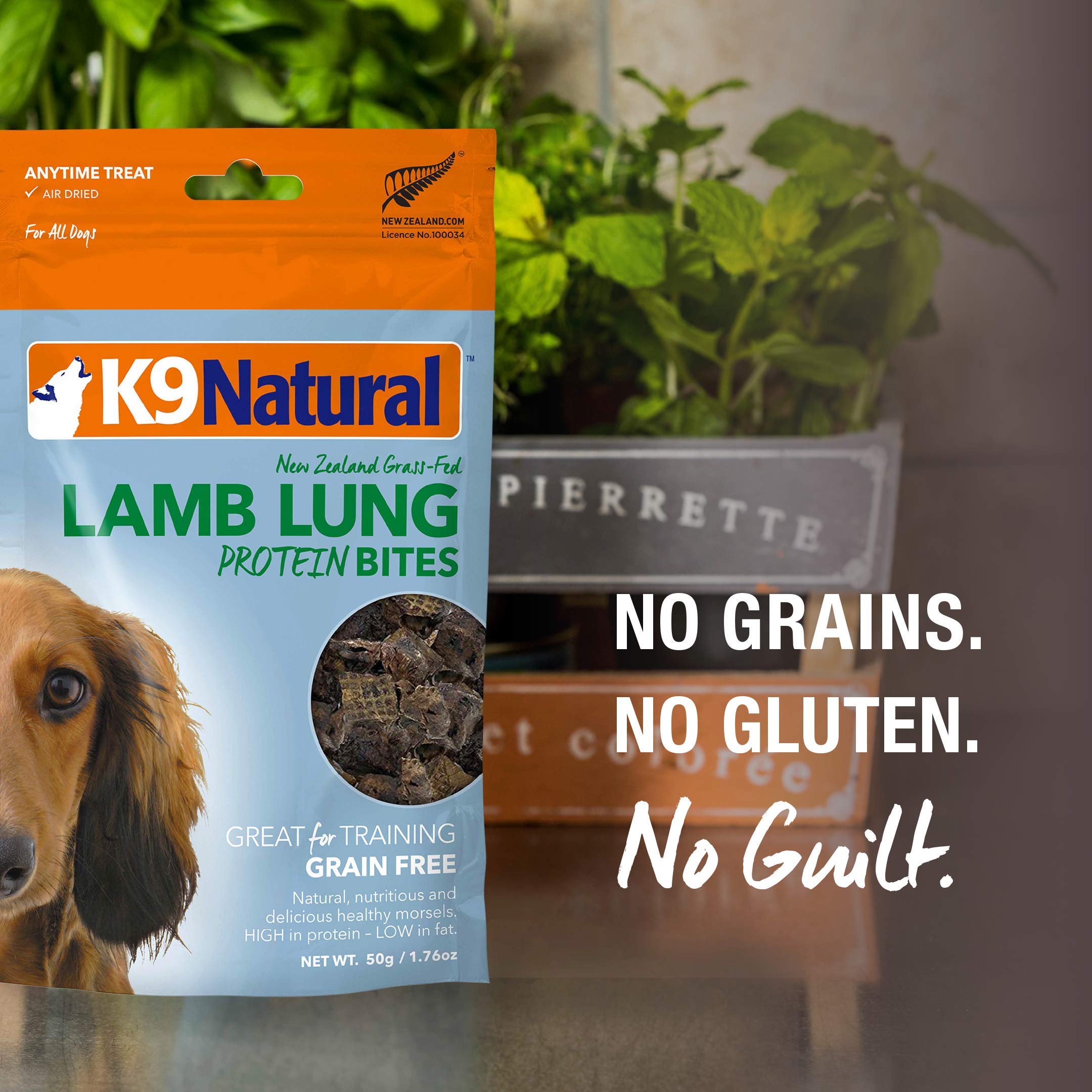 K9 Natural entrenamiento: perro concentrado gracias a los bocaditos