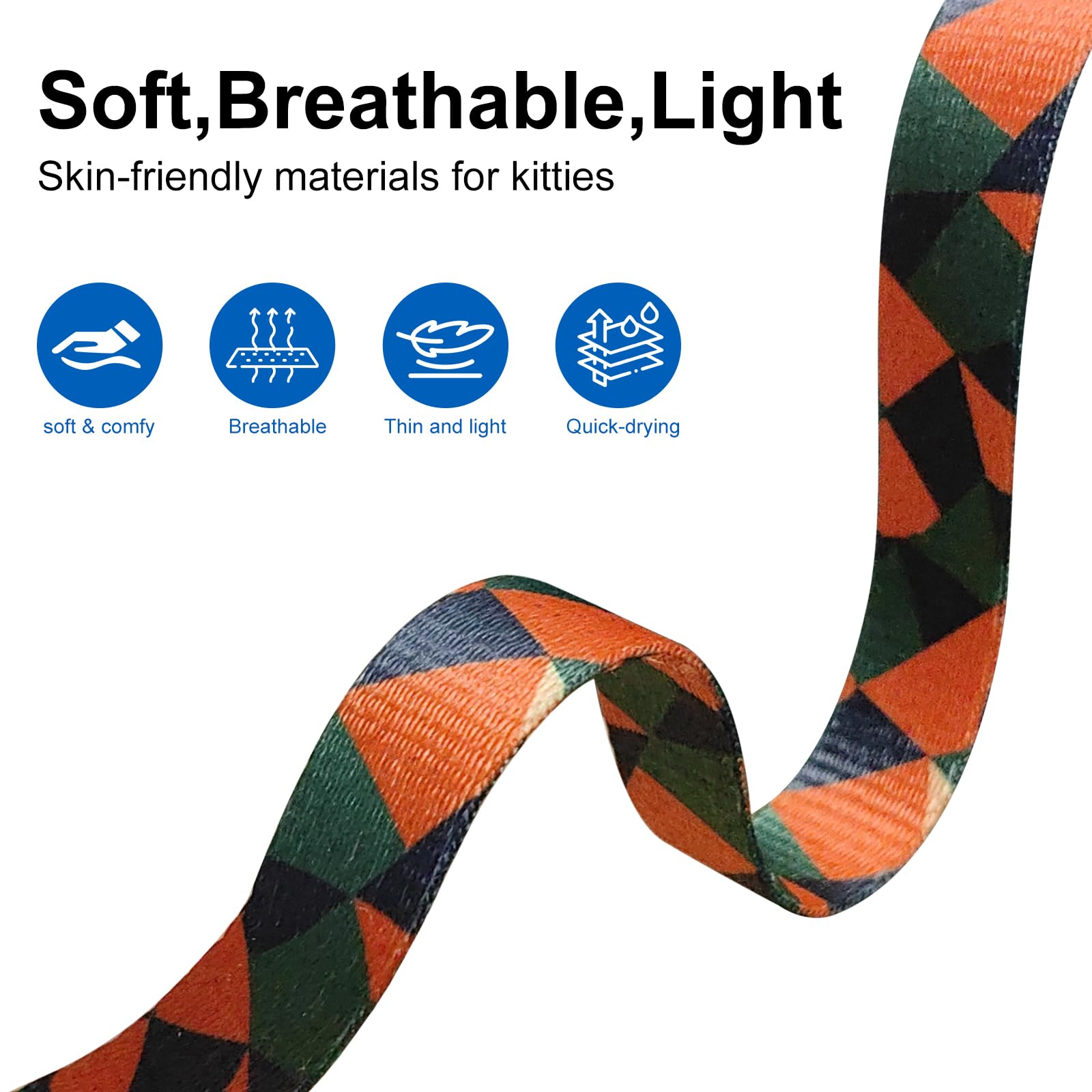 Kaazylab arnés gato ergonómico para un ajuste cómodo durante caminatas.