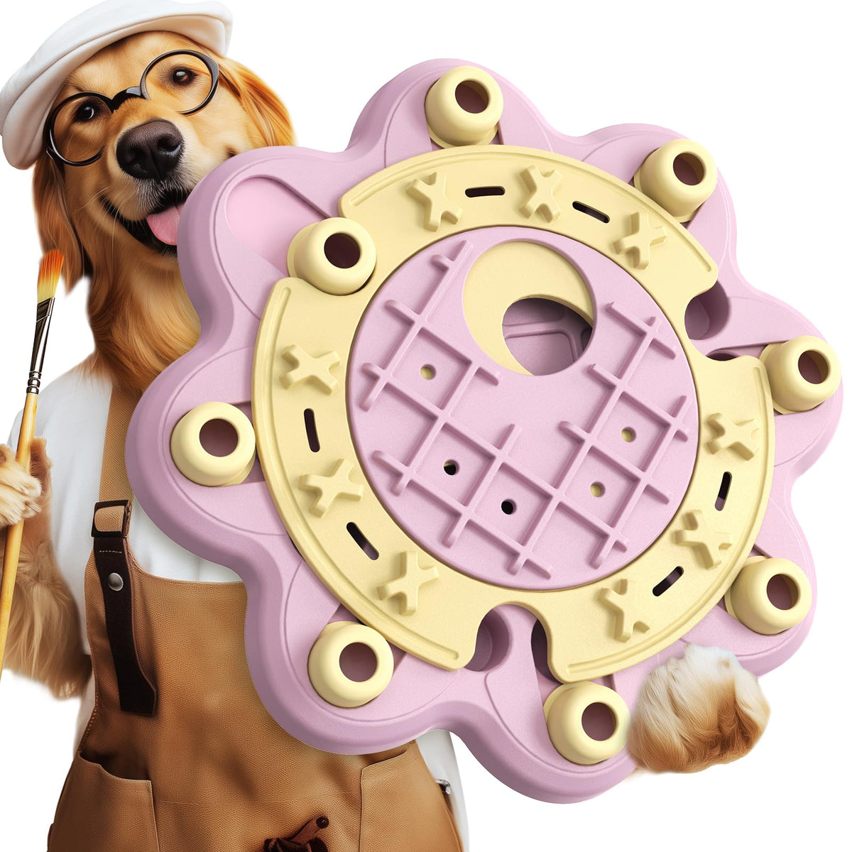 Juguete KADTC para perros, nivel 1, estimulación mental diaria.
