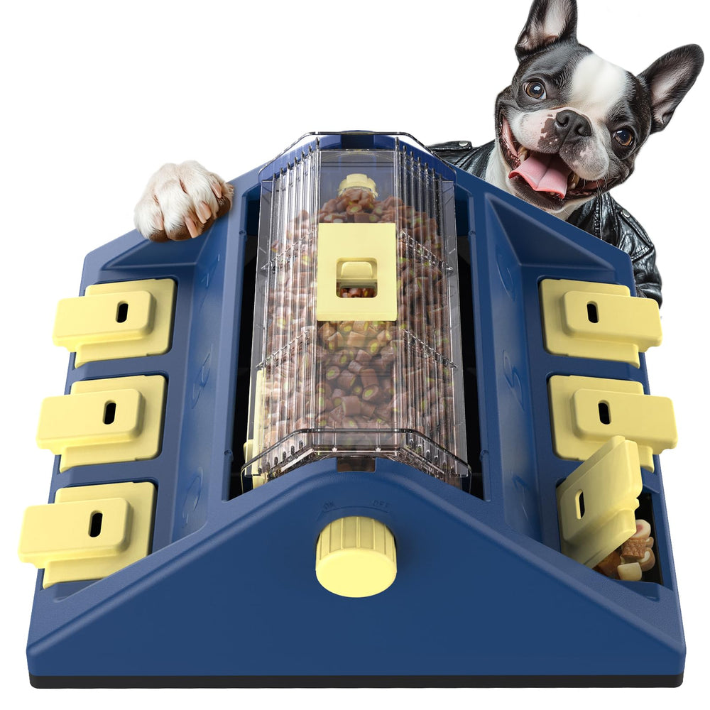 KADTC Juguete puzzle perro dos niveles para estimulación mental diaria