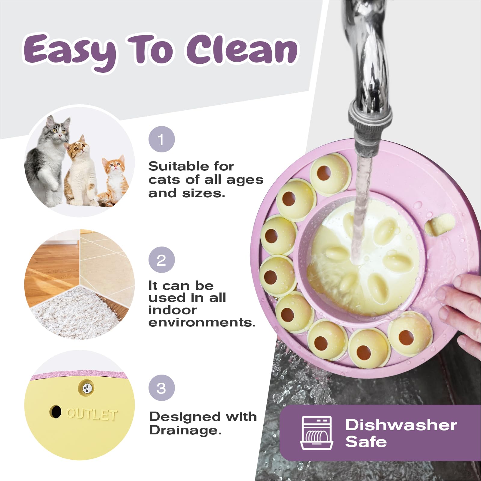 KADTC limpieza rápida: apto para lavavajillas tras las sesiones