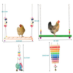 KAKUNM puente-escalera para gallinas: movimiento y exploración.