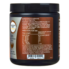 KALA HEALTH PeakTails MSM sabor pollo para perros, fácil de incorporar.