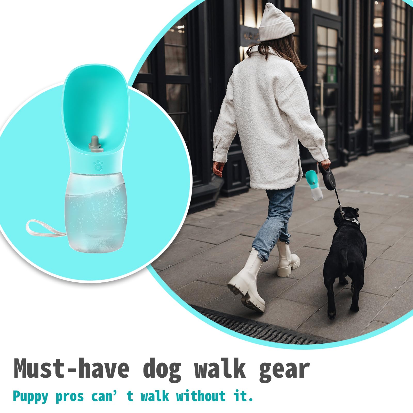 Kalimdor accesorios-paseo-perro: perfecto para caminar, correr o viajar.