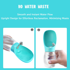 Kalimdor dispenser-agua-perro-mano, permite liberar agua con una mano.