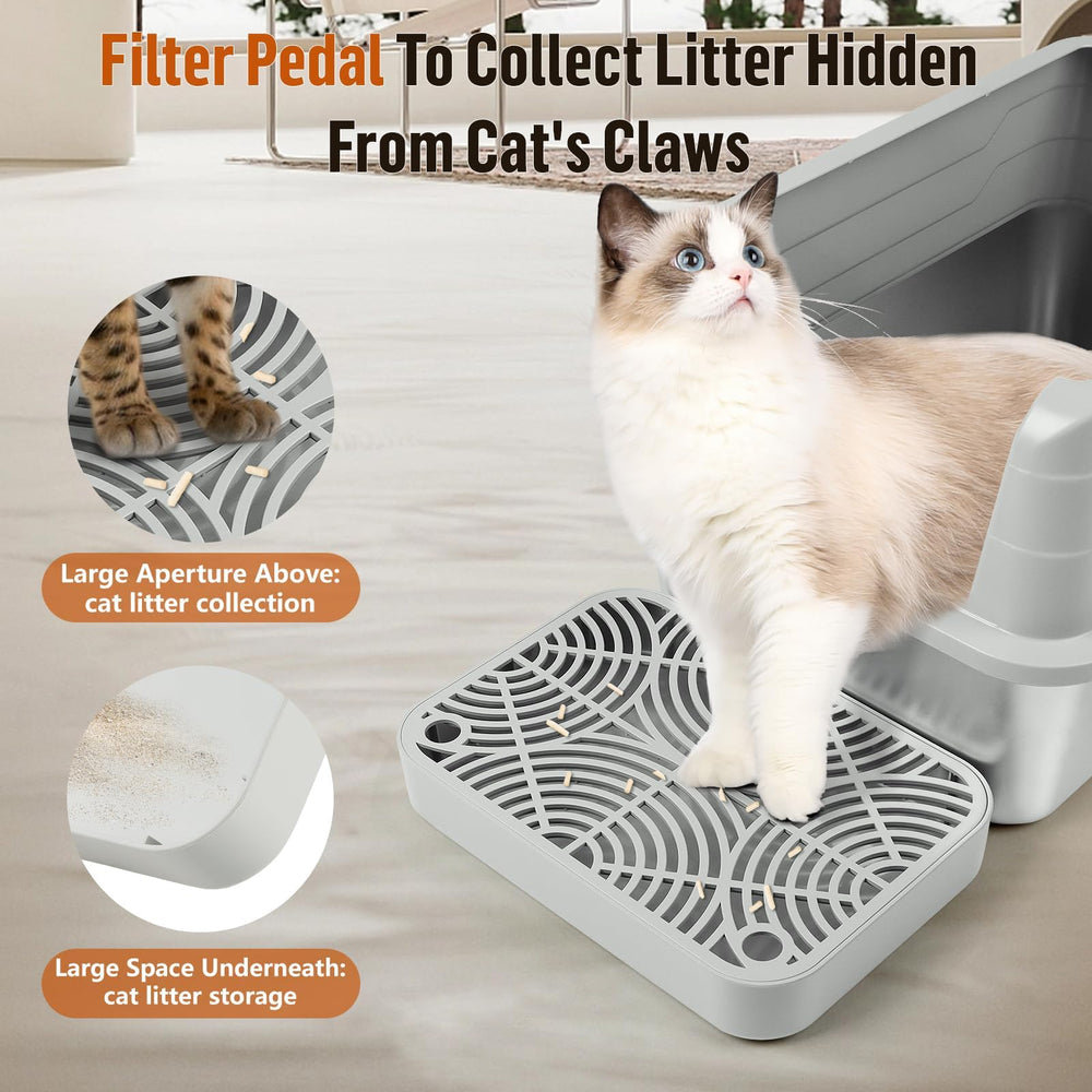 Kalolary rampa base antideslizante mantiene la estructura estable durante el uso.
