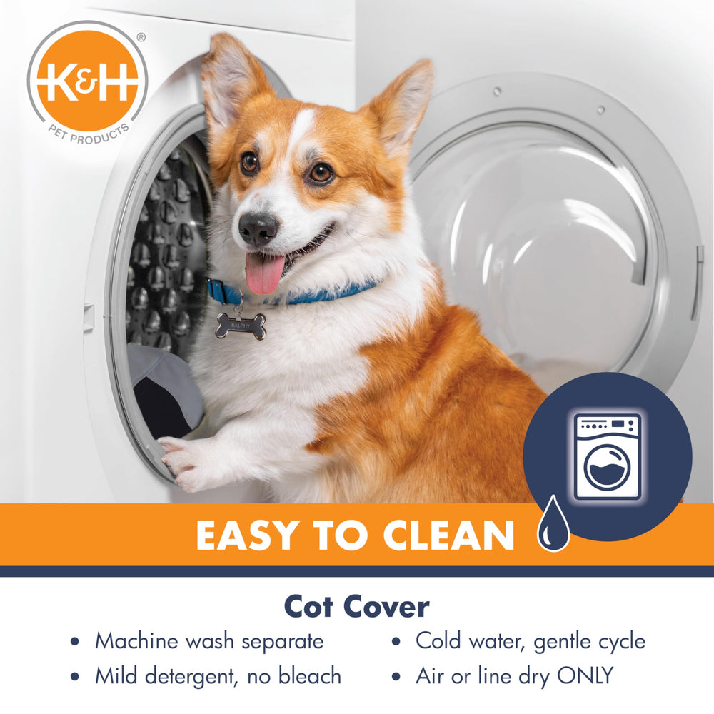 K&H Pet Products diseño plegable sin herramientas para transporte rápido