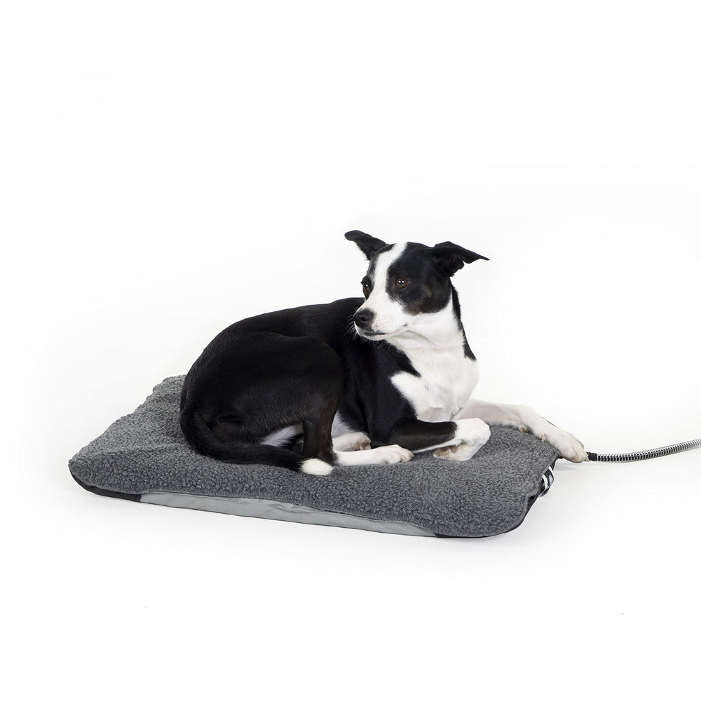 K&H Lectro-Soft cama exterior caliente para perros medianos o gatos grandes, confort seguro