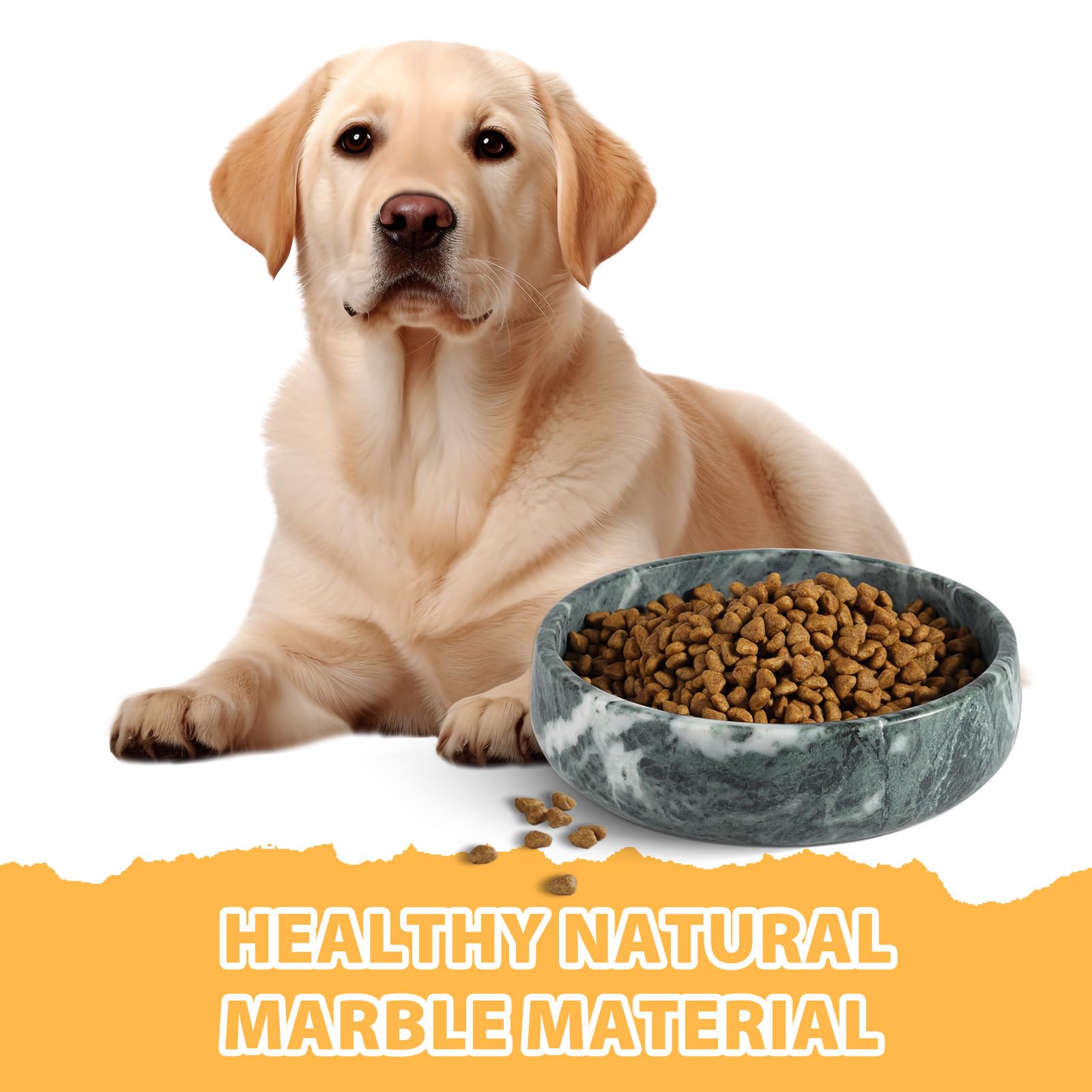 Capacidad de seis tazas en el cuenco Karibiber para perros grandes