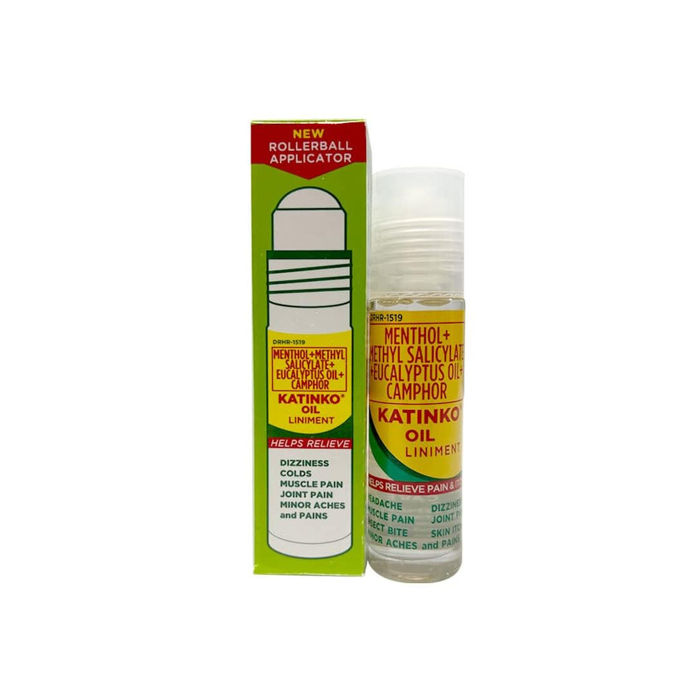 Linimento Katinko de rodillo 10 ml, ideal para llevar en viajes cortos