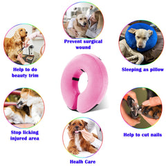 Katoggy collar inflable donut fácil de limpiar y almacenar cuando no se usa.