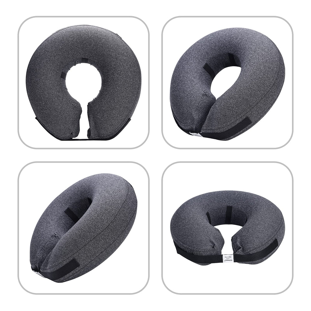 Katoggy collar inflable facilita la limpieza: interior extraíble y exterior lavable.