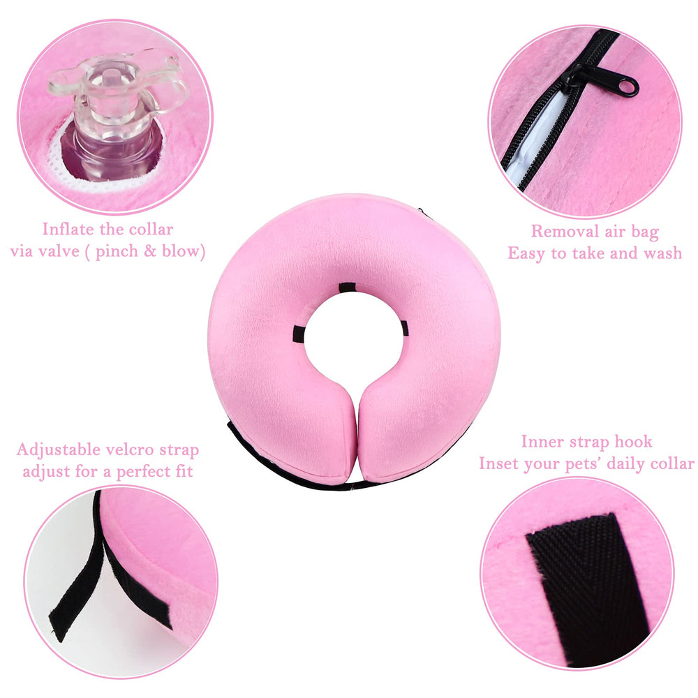 Katoggy collar inflable XL, recomendado para razas grandes y cuellos amplios.