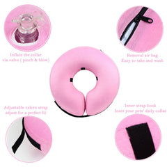 Katoggy collar inflable XL, recomendado para razas grandes y cuellos amplios.