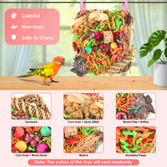 KATUMO papel triturado colores vivos para aves: colores llamativos para atraer la atención