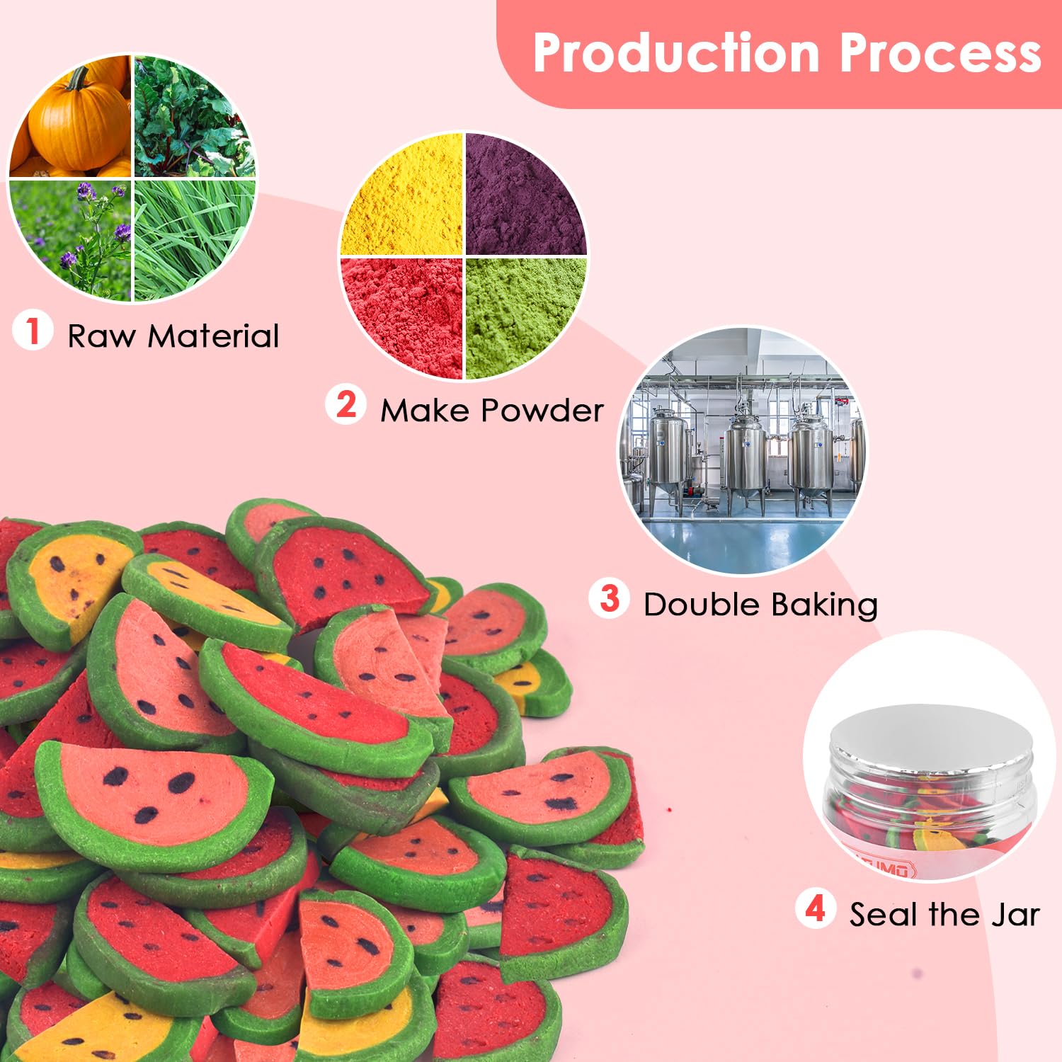 KATUMO snacks naturales con remolacha y zanahoria para roedores