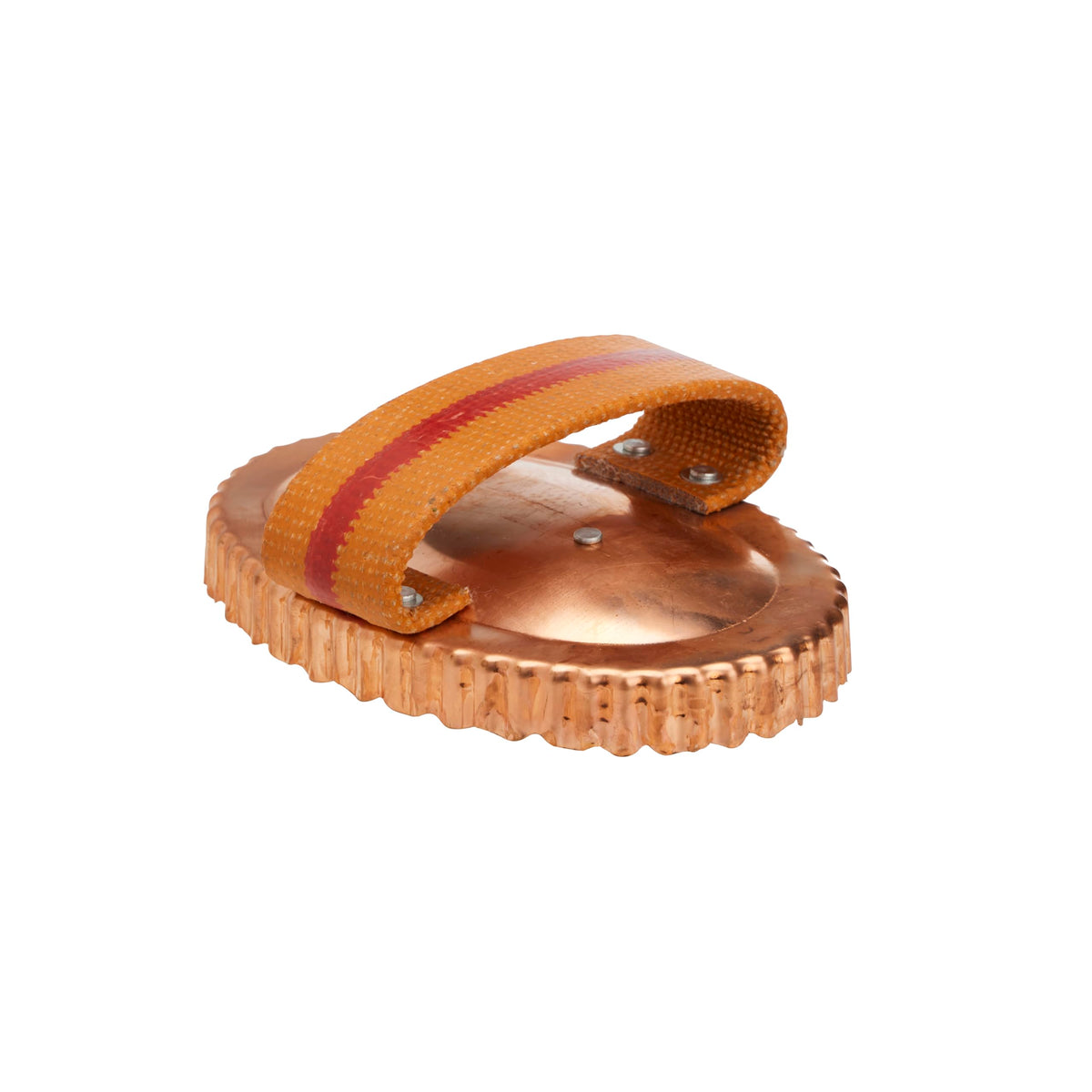 Cepillo Kawell USA curry cobre forma ovalada para un pelaje suave y limpieza eficiente