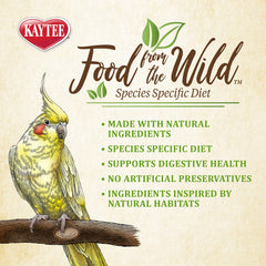 Kaytee Alimento Salvaje para aves, ingredientes seleccionados para una dieta equilibrada.