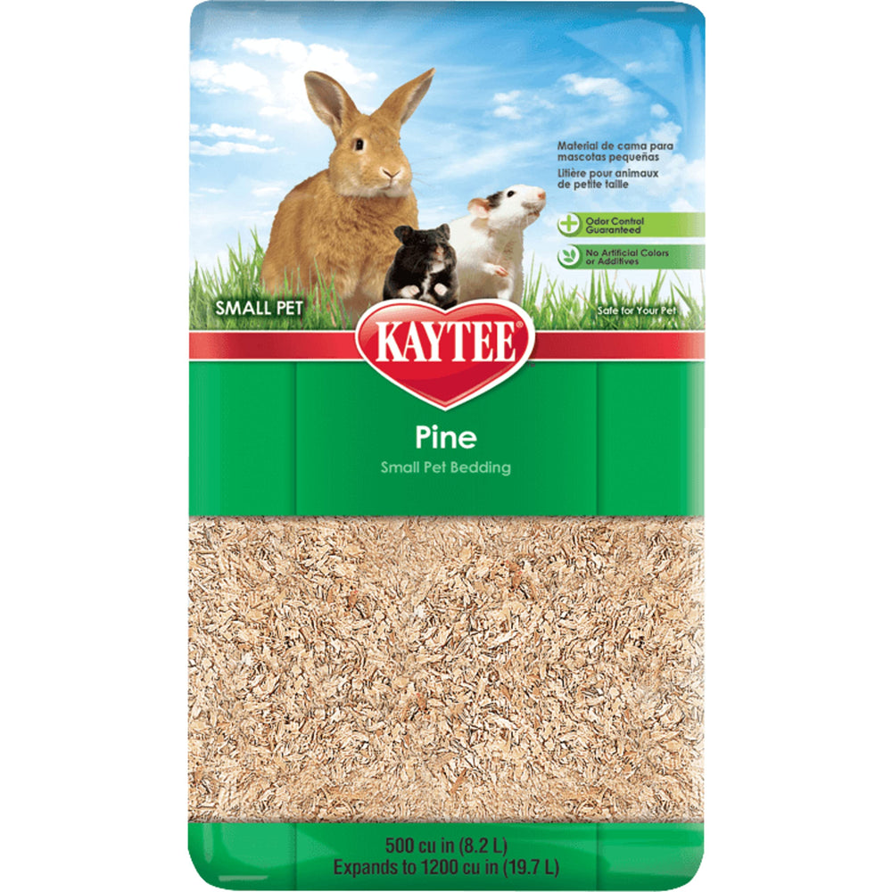 Kaytee cama de pino, bolsa natural, polvo reducido para mascotas pequeñas.