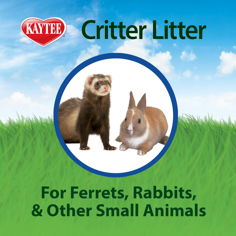 Kaytee Critter Litter absorbe diez veces su peso en agua para mayor absorción