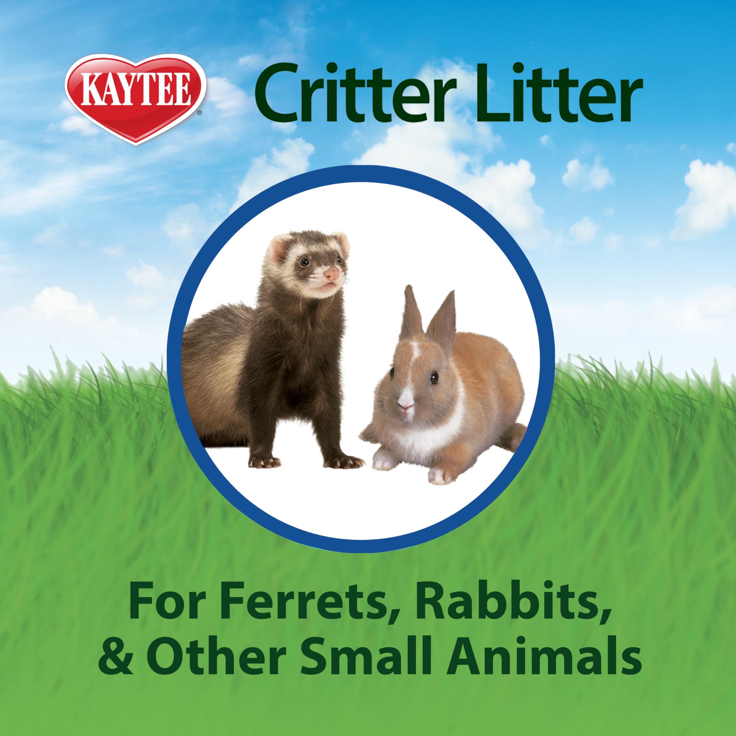Kaytee Critter Litter para hurones y conejos.