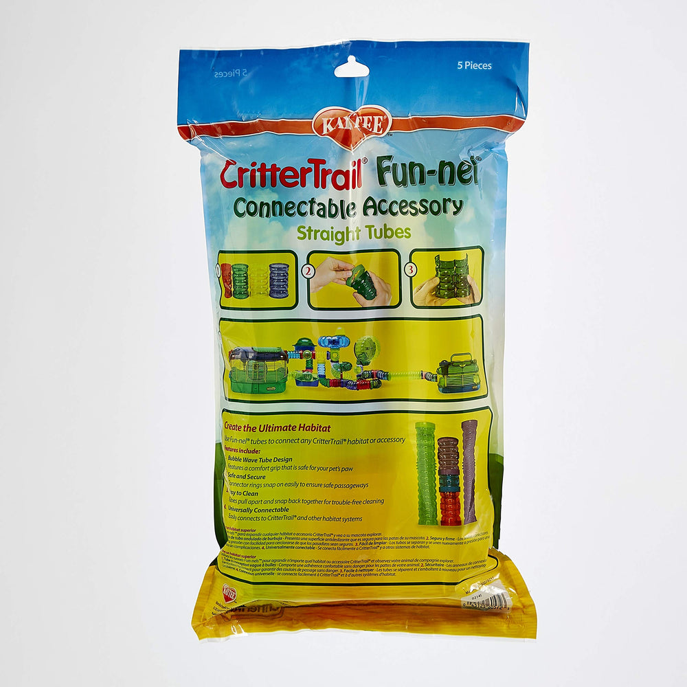 Kaytee CritterTrail Fun-nel: conectores-anillos para paso seguro.