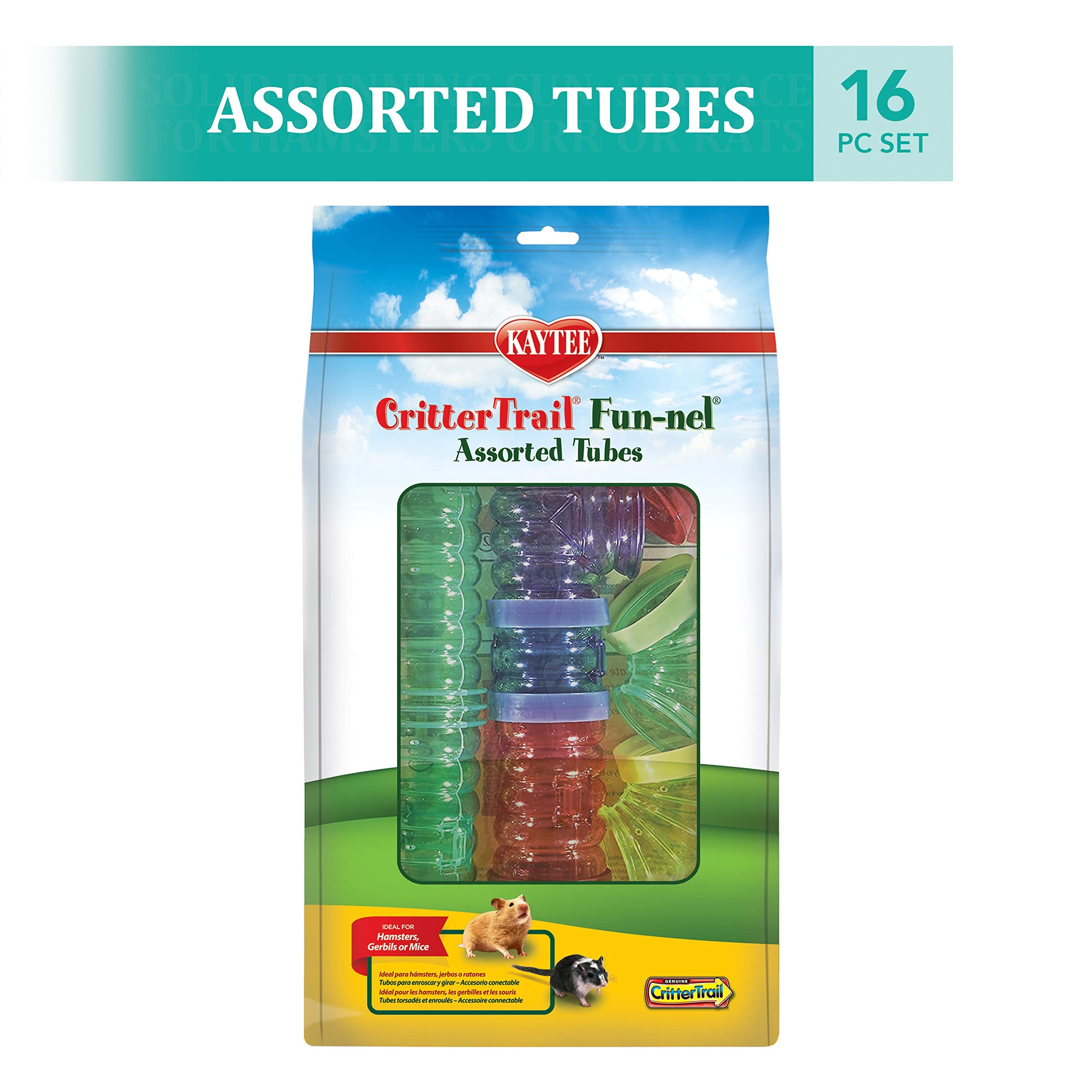 Kaytee CritterTrail Fun-nel: tubo en T para conexiones rápidas.