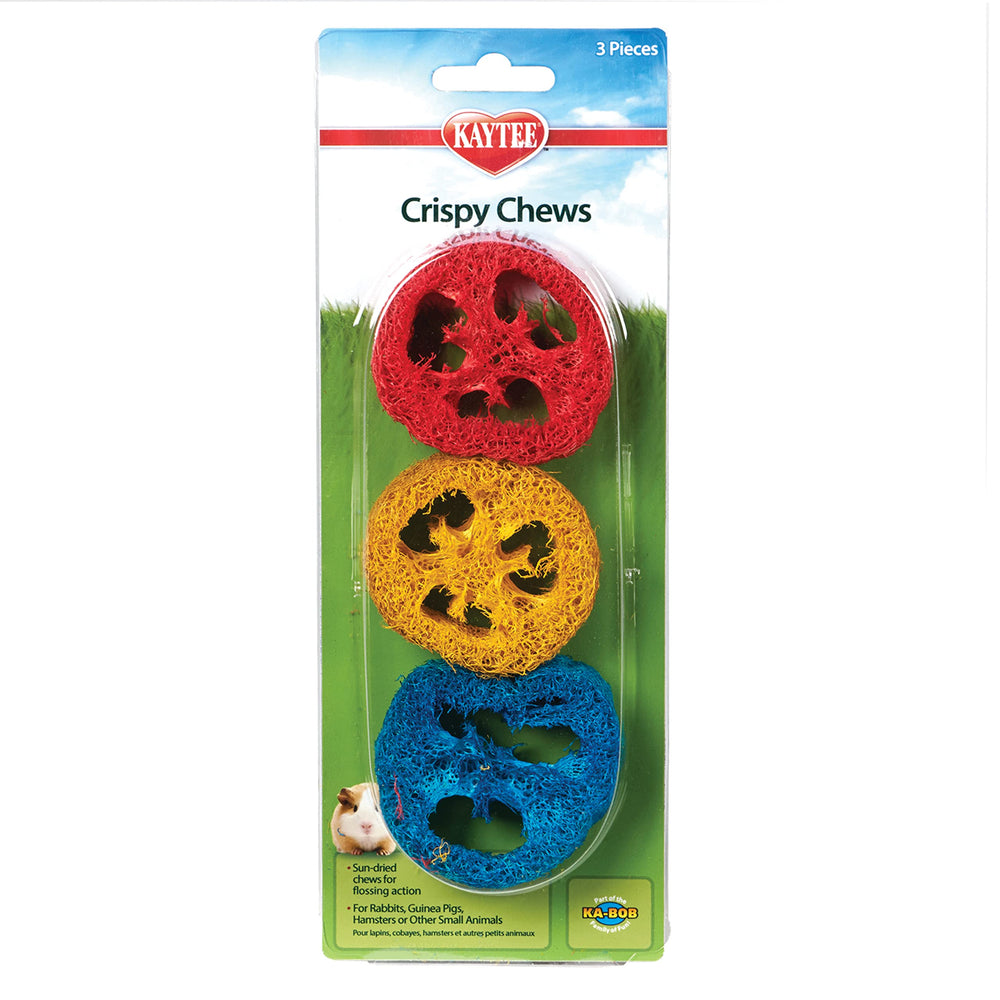 Kaytee Crujientes aro rojo para entretenimiento y roer