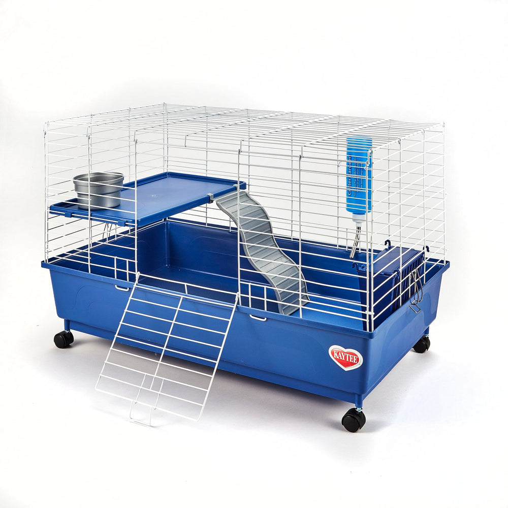 Kaytee Deluxe dos niveles habitat dimensiones 30x18x19 pulgadas para un área amplia