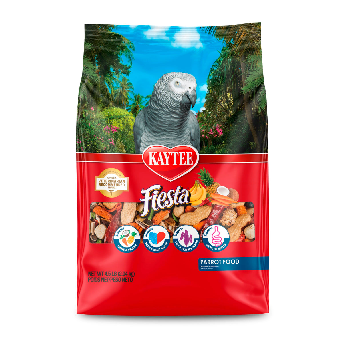 Kaytee Fiesta: alimento para loro con mezcla balanceada para cada bocado