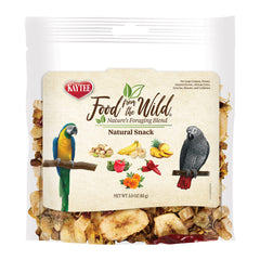Kaytee Food From The Wild: plátano deshidratado, snack para aves medianas y grandes.