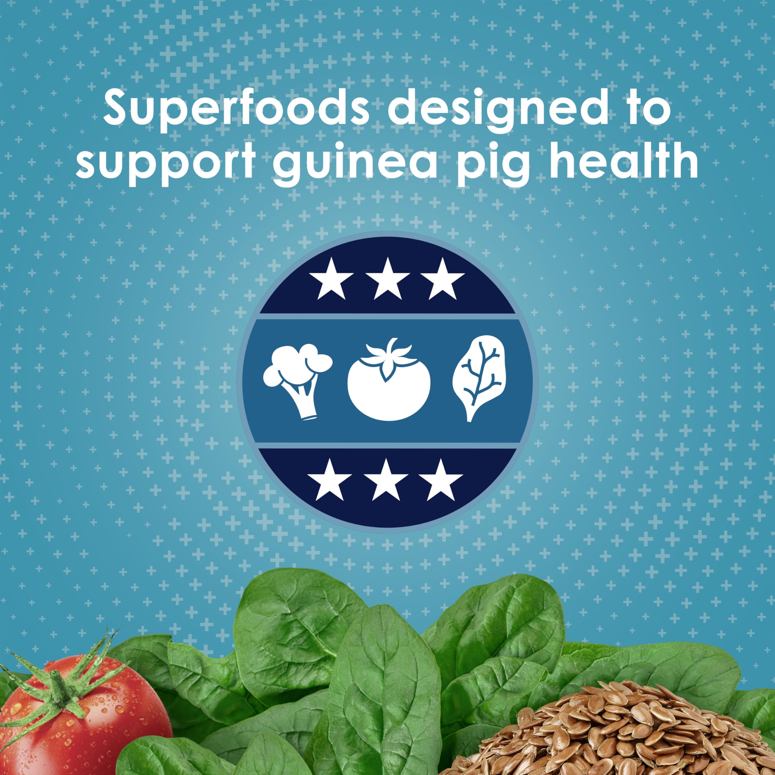 Tomate y espinaca en Kaytee Forti-Diet Pro Health Nourish+Protect aportando nutrientes.