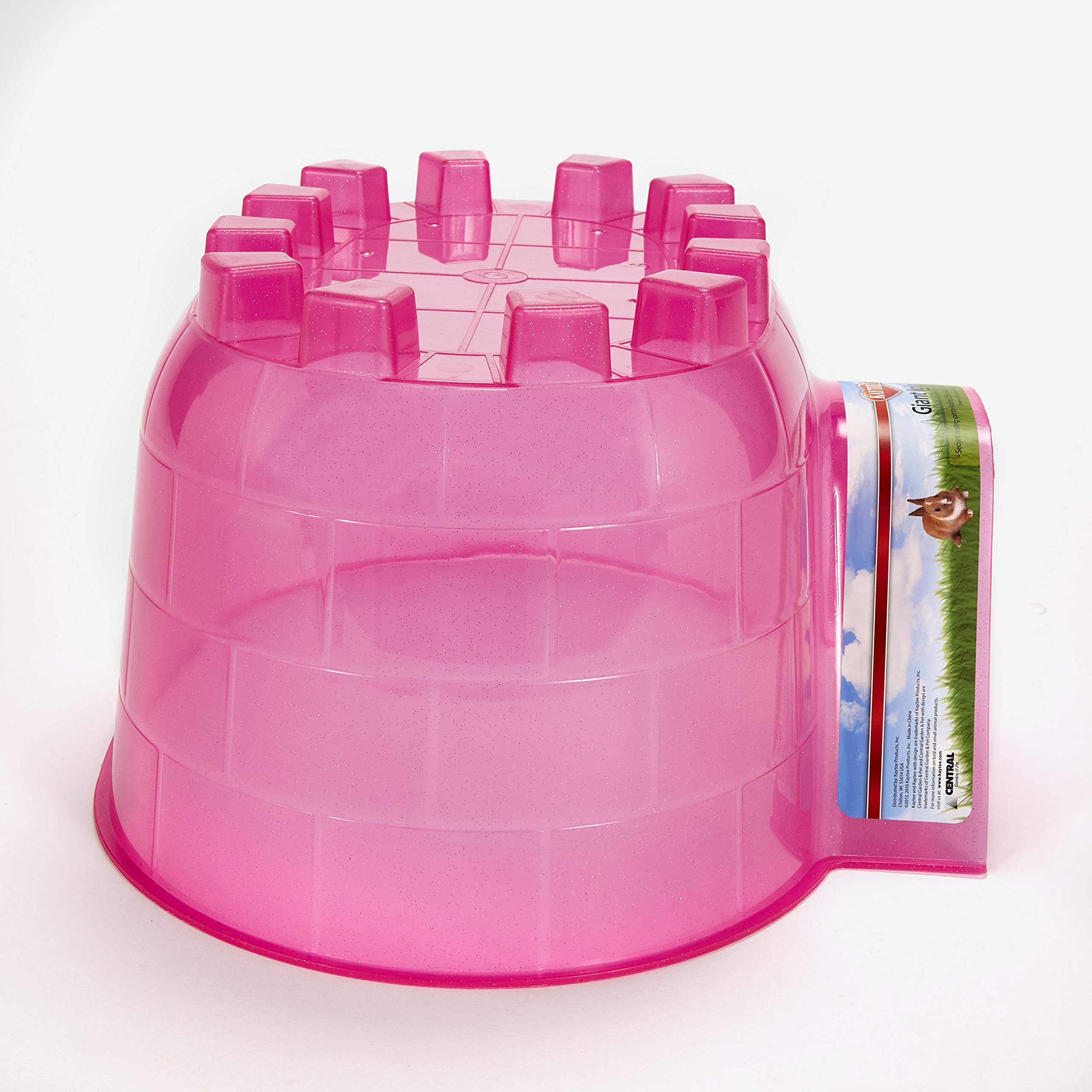 Kaytee Igloo diseño de una pieza facilita uso y limpieza diaria