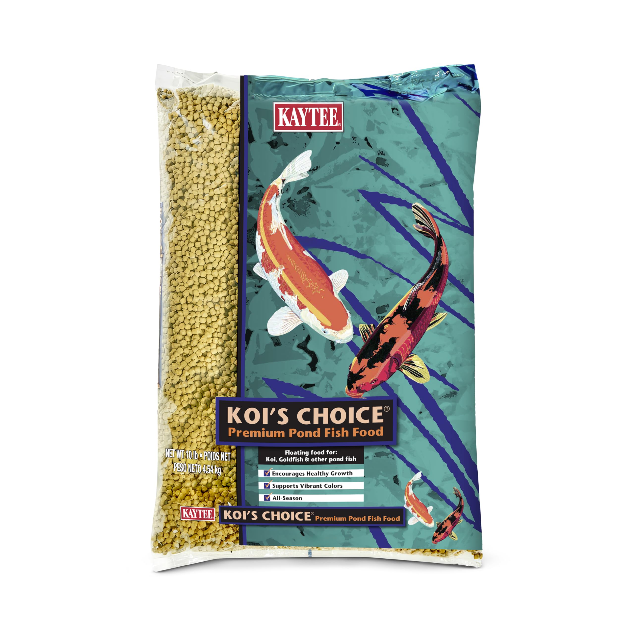 Kaytee Koi’s Choice en empaque de 10 lb para estanques.