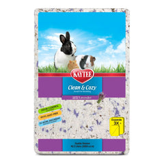 Kaytee Limpio y Acogedor Lavanda crea un ambiente tranquilo para tu mascota.