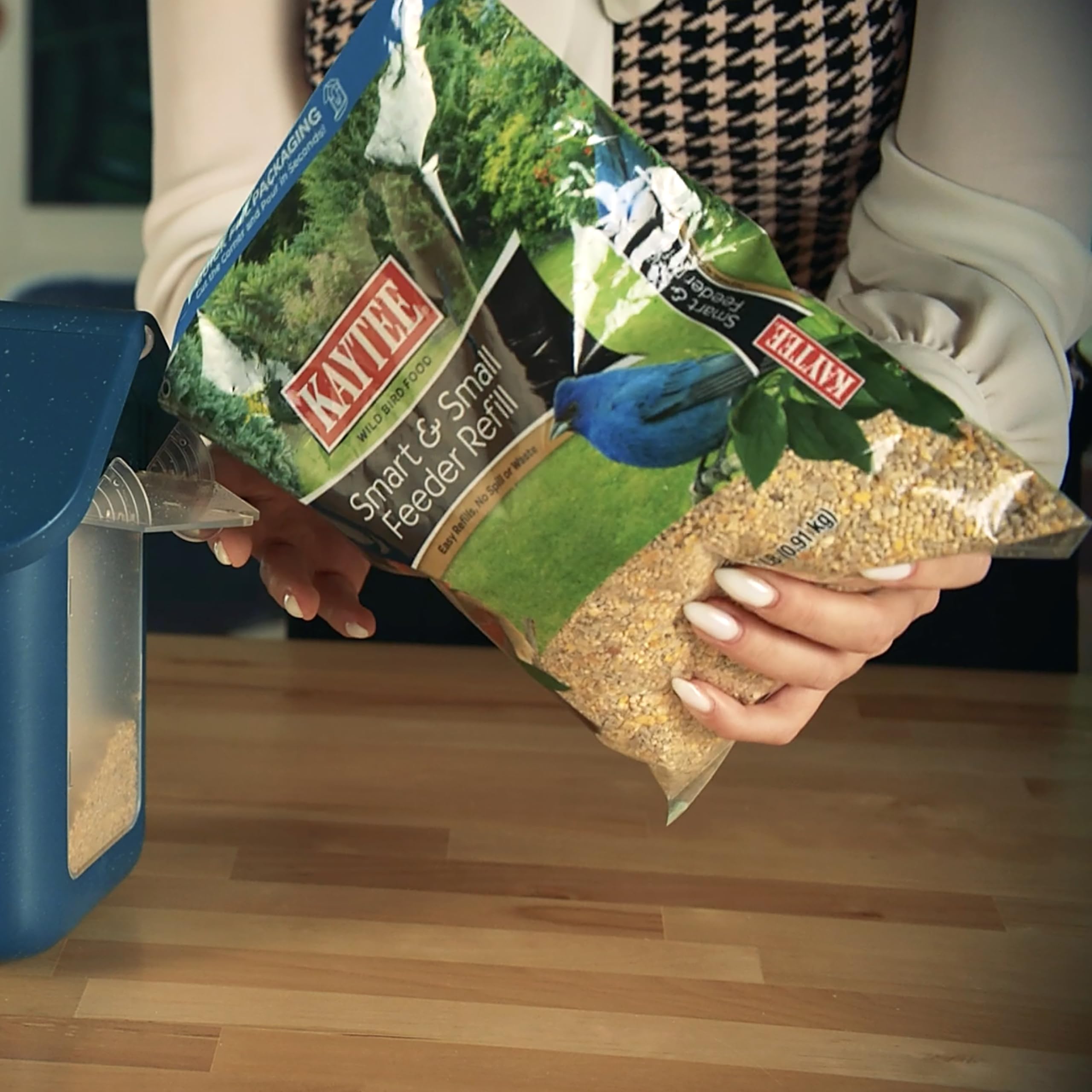 Kaytee mezcla alimentos aves silvestres 2 libras, atracción para jardín