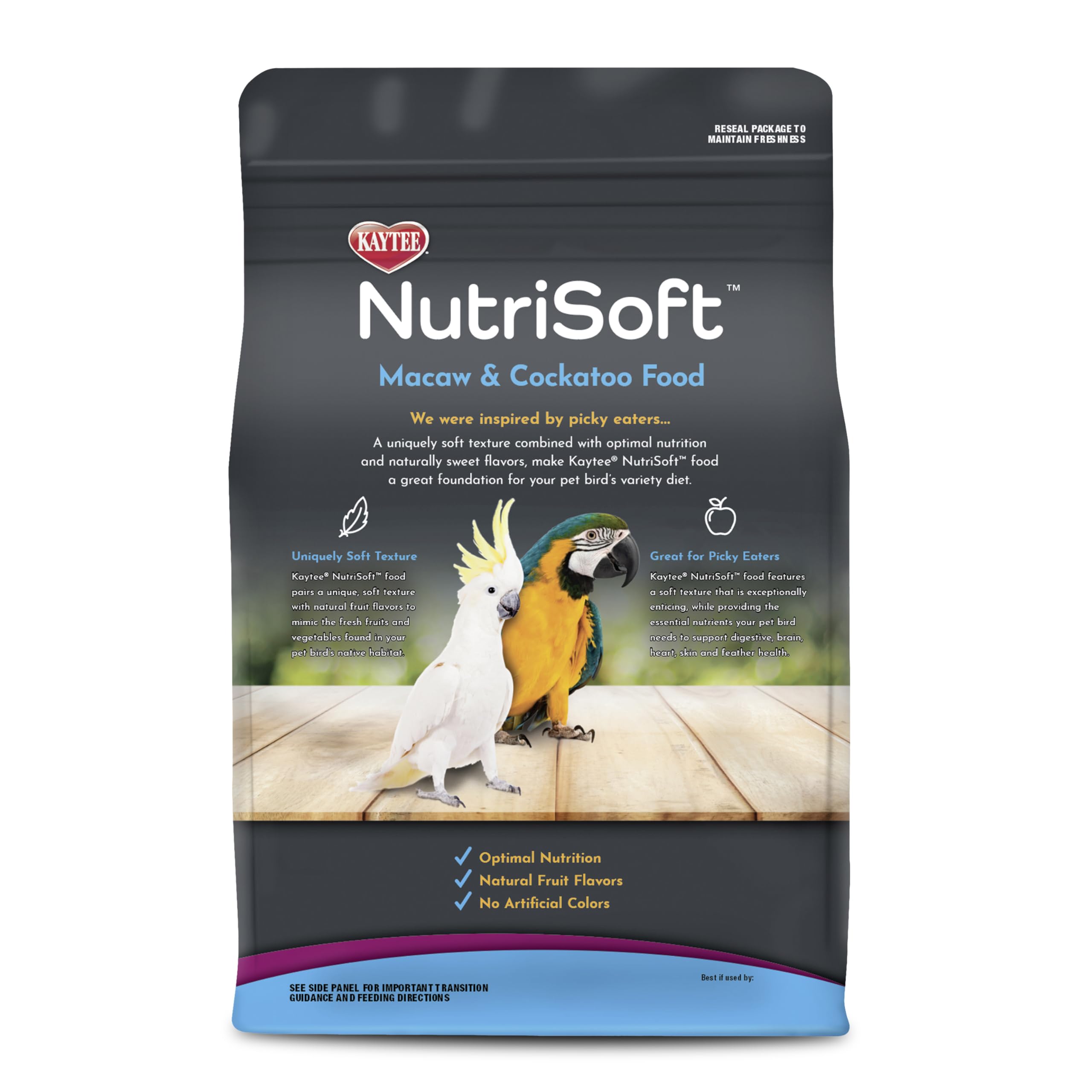 Kaytee Nutri Soft nutrición integral para aves.