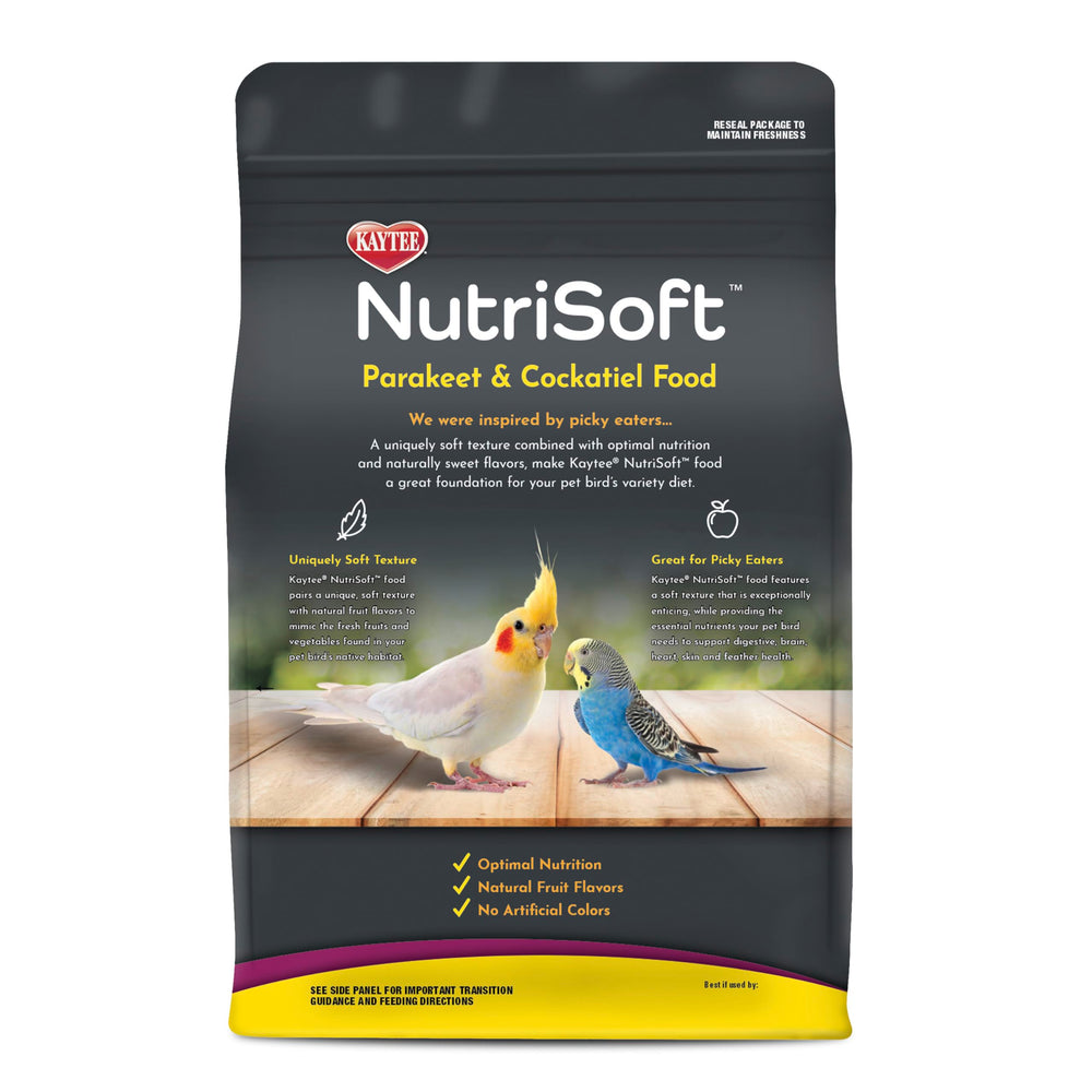 Kaytee NutriSoft salud digestiva, ayuda a la digestión diaria de tu ave.