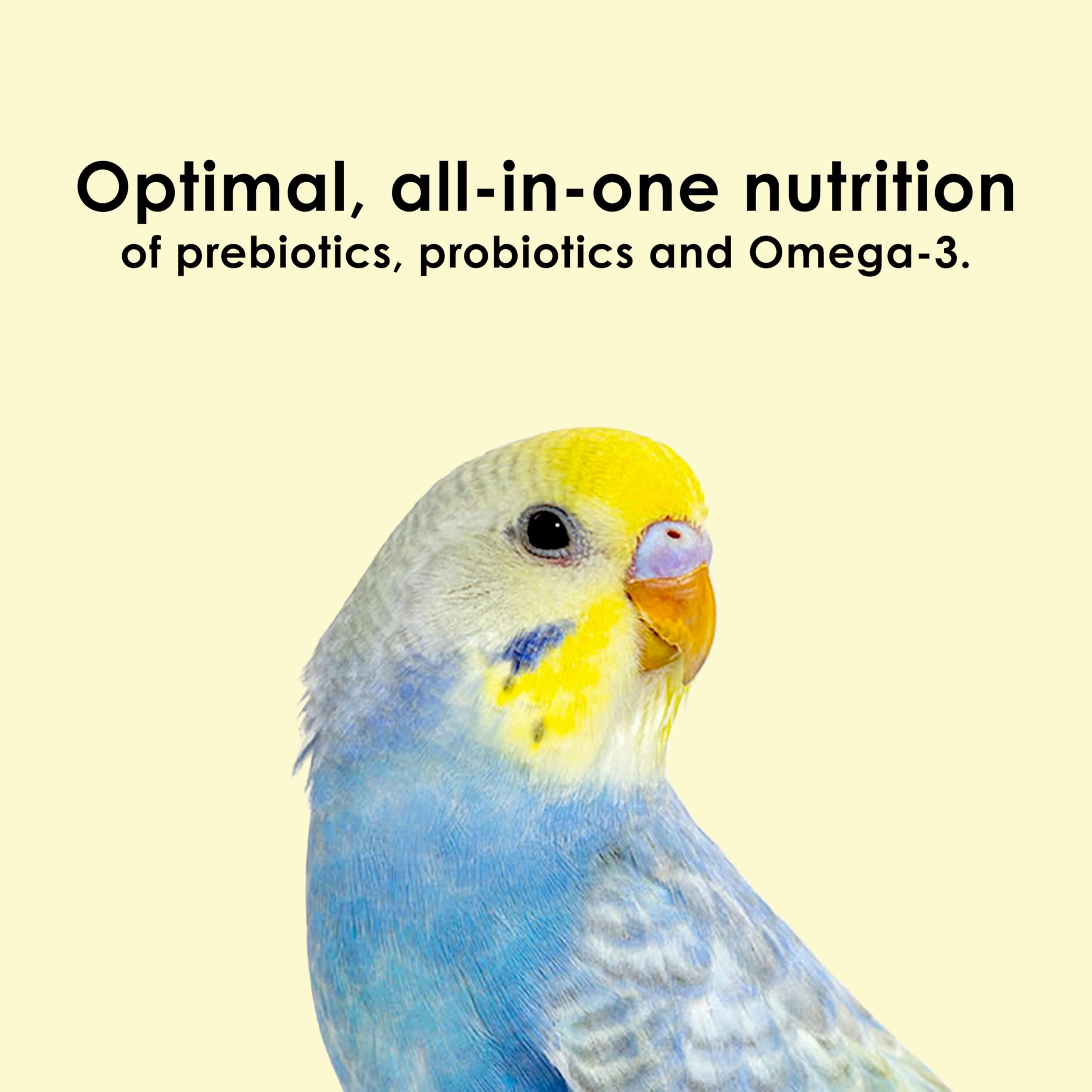 Kaytee NutriSoft textura delicada, facilita la alimentación de aves exigentes.