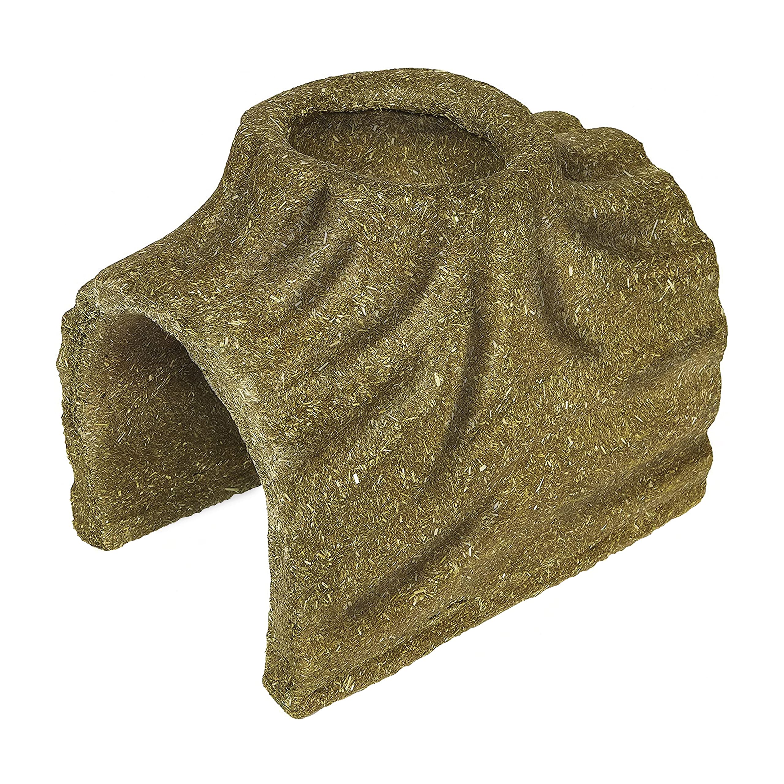 Kaytee Premium Timothy Treat Hideout: ideal para fomentar unión y enriquecimiento del hábitat.
