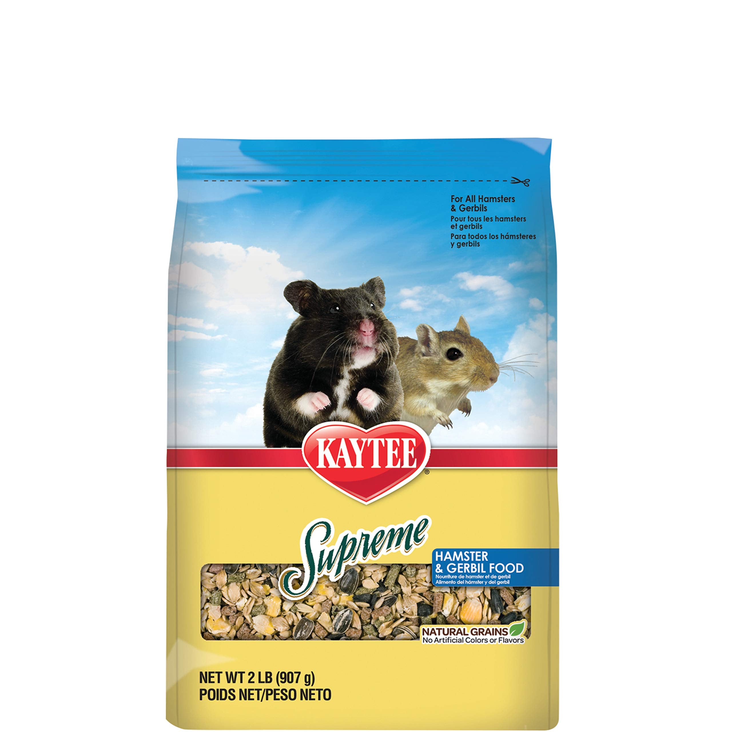 Kaytee Supreme mezcla semillas y granos: nutrición balanceada para hámster y jerbo