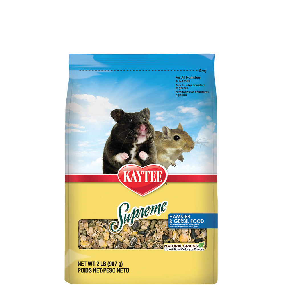 Kaytee Supreme mezcla semillas y granos: nutrición balanceada para hámster y jerbo